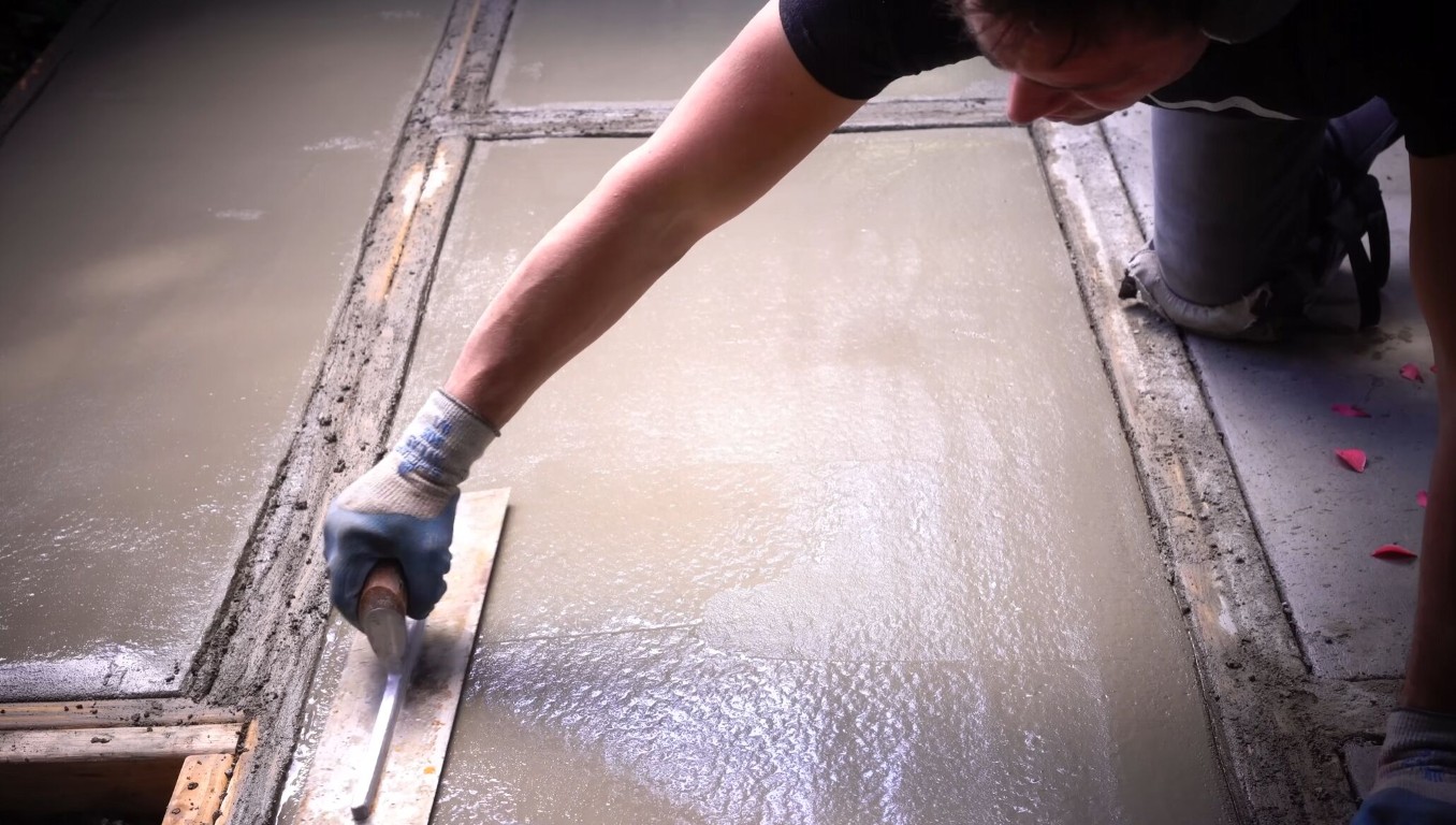 Professional concrete finishing work in Midlothian, TX